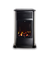 Manhattan 3.4kW Gas Heater - Black